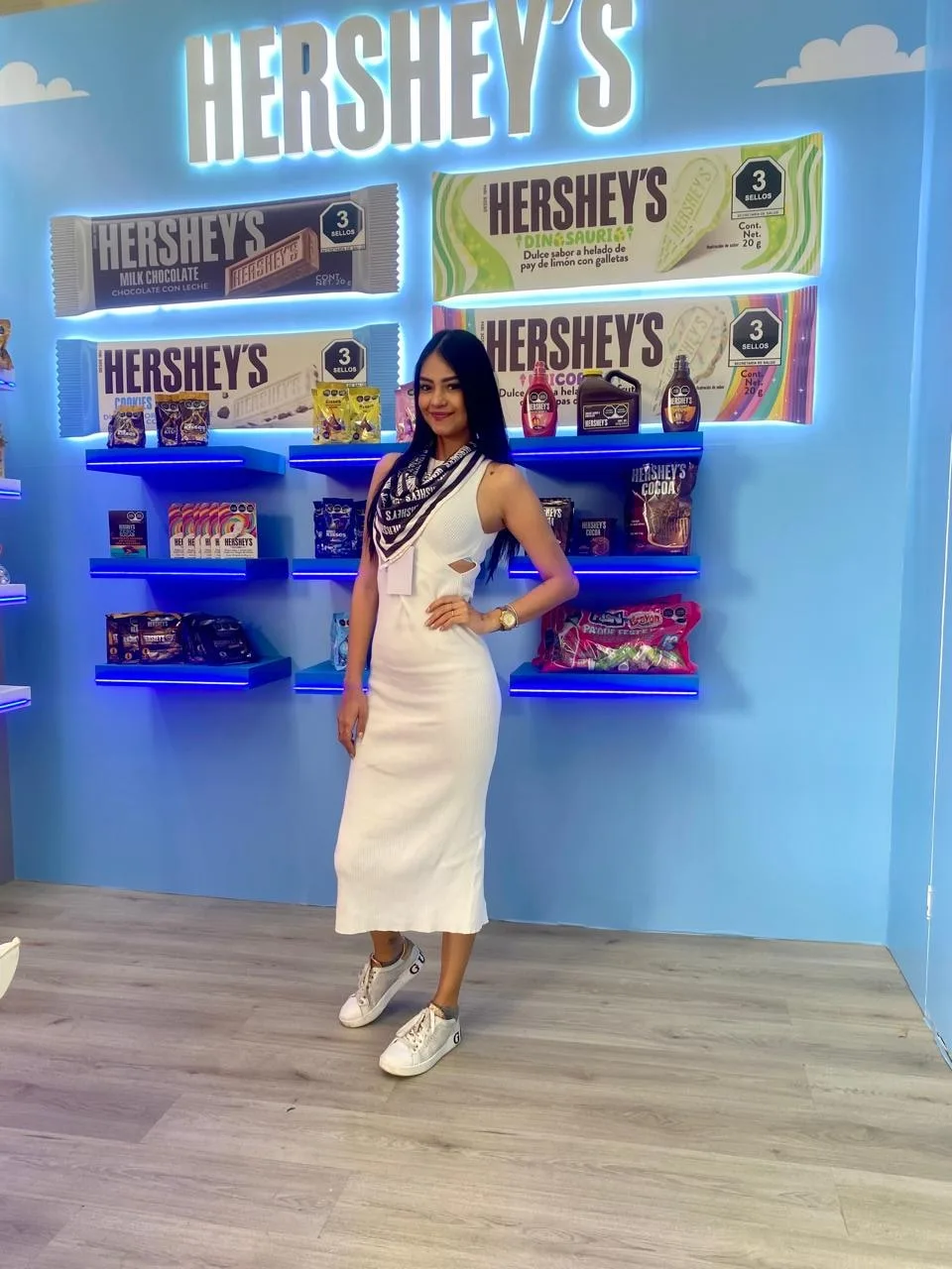 Talento y edecanes de Hershey’s